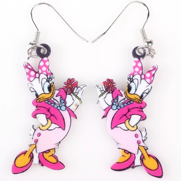 Disney Daisy Duck Acrylic Earrings - Picture 3 of 6